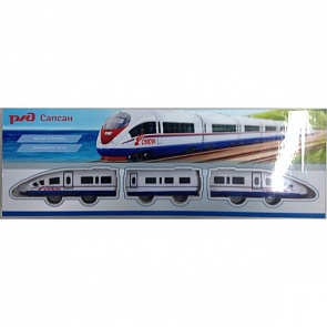 Железная дорога РЖД – Сапсан, 19 см (Играем вместе, S400-H06026-Rsim)